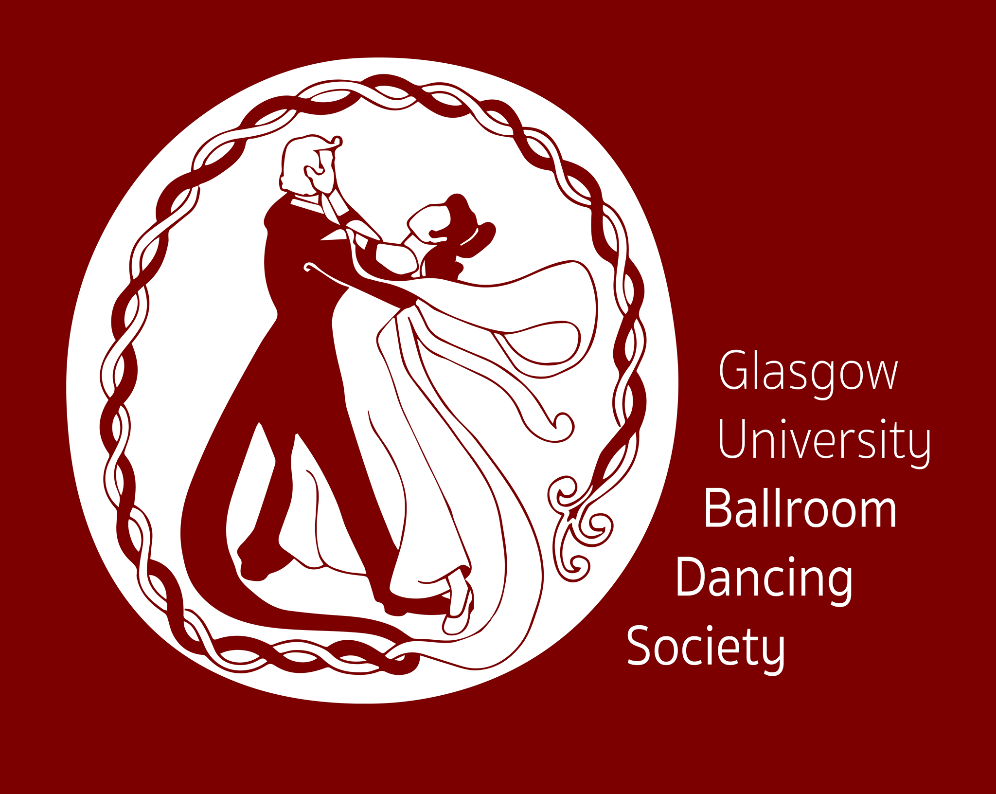 GU Ballroom Latin Dance Society Logo